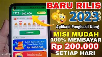 Apk Baru Rilis Penghasil Uang 2023